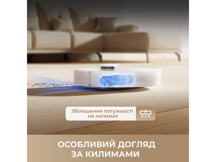 Робот-пилосос з вологим прибиранням Dreame Bot F10 White (RLF11SA) - изображение 4
