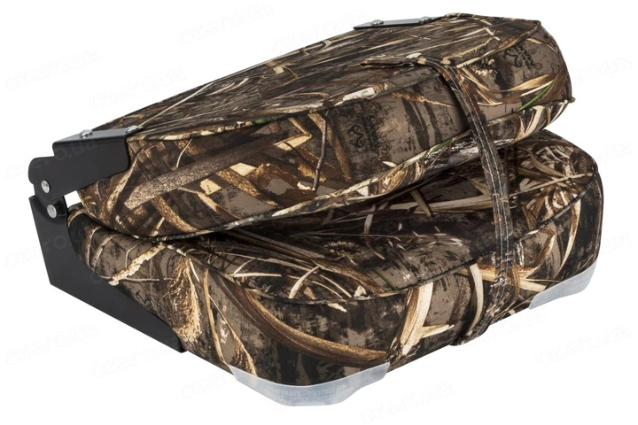 Сидіння для катера Low Back Bucket REALTREE MAX 5 камуфляжне складне 440х400 мм (75126Max5) - Фото 4 Сидіння для катера Low Back Bucket REALTREE MAX 5 камуфляжне складне 440х400 мм (75126Max5) - зображення 4