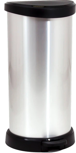 Kosz na śmieci z pedalem Curver Deco Bin 40 l 181125 (3253922150002) - obraz 3