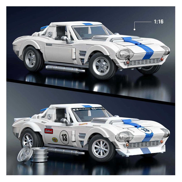 Auto Hot Wheels 4583295 Elite Series Corvette 918 el (194735320592) - obraz 6