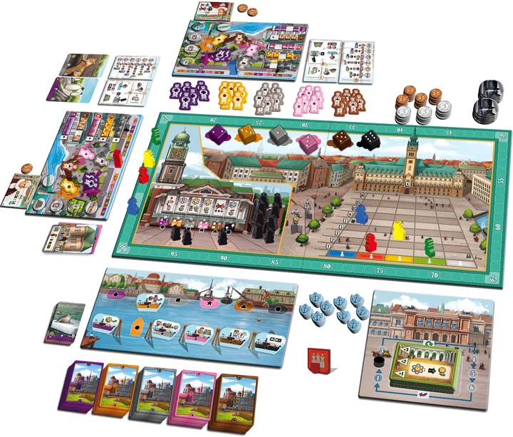 Настільна гра Queen Games Hamburg (англійська версія) (4010350204023) - зображення 2