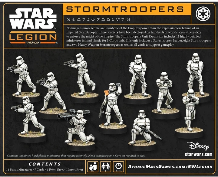Dodatek do gry Star Wars Legion – Stormtroopers (841333130374) - obraz 2