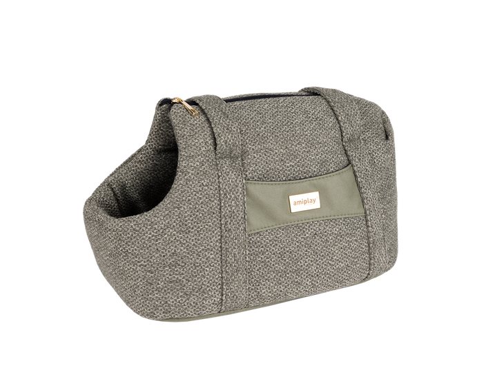 Torba transportowa dla psów Milano S Oliwkowa (5907563310469) - obraz 2