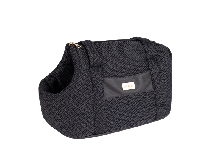 Torba transportowa dla psów Milano S Czarna (5907563310445) - obraz 2