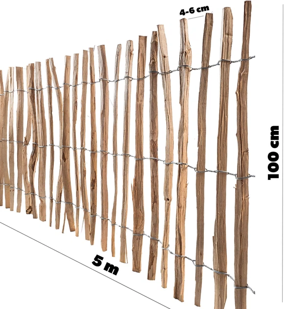 Ogrodzenie ogrodowe Kadax Karo 500 x 100 cm (K5861) - obraz 3