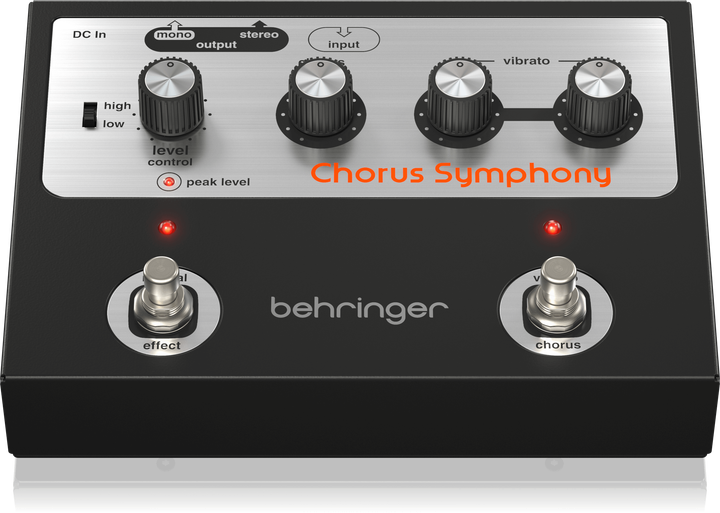 Педаль ефектів Behringer CHORUS SYMPHONY (0709-AKV86-001) - зображення 2