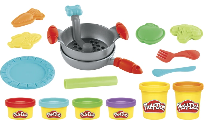 Zestaw kreatywny Hasbro Play-Doh Zabawne przekąski E5112_E9369 (5010993985517) - obraz 3