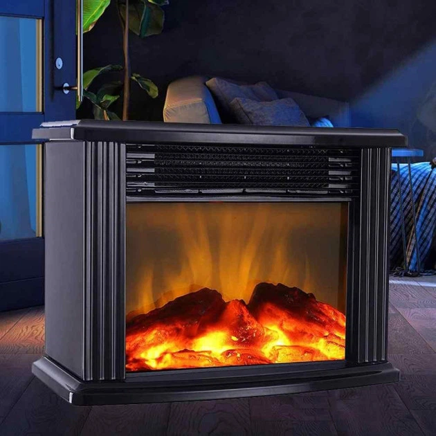 Электрический камин Flame Heater обогреватель с пультом - изображение 3