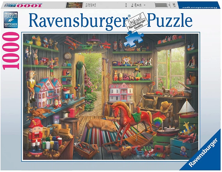 Пазл Ravensburger Ностальгійні іграшки 1000 елементів (12000576) (4005555005766) - зображення 1