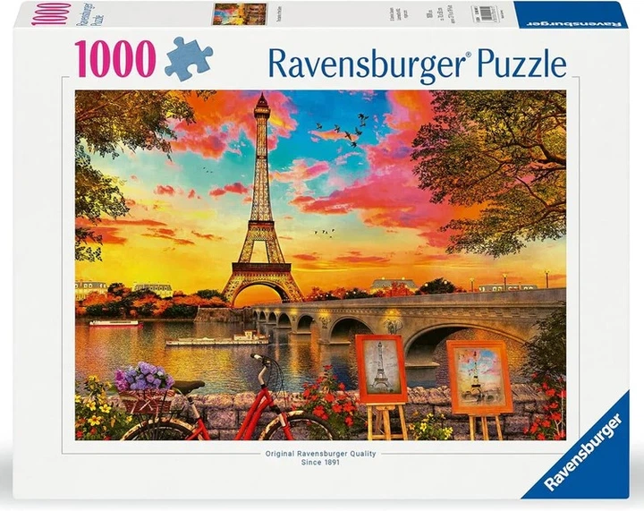 Пазл Ravensburger Париж 1000 елементів (12000461) (4005555004615) - зображення 1