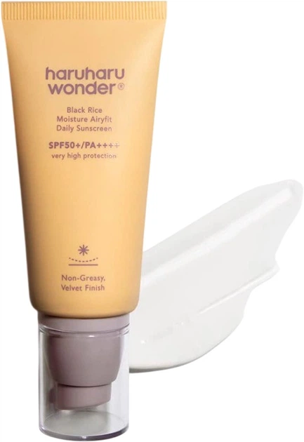 Krem przeciwsłoneczny Haruharu Wonder Black Rice Moisture Airyfit Daily SPF50+ 50 ml (8809532221707) - obraz 2