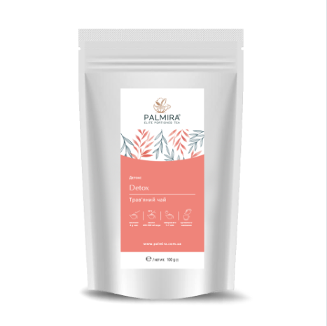 Чай Palmira Детокс (Detox) ваговий 100г - Фото 1 Чай Palmira Детокс (Detox) ваговий 100г - изображение 1