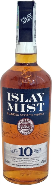 Виски Islay Mist 10 лет выдержки 0.7 л 40% (5024546376813N) - Фото 1 Виски Islay Mist 10 лет выдержки 0.7 л 40% (5024546376813N) - изображение 1