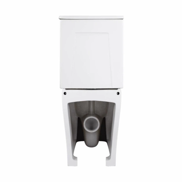 Унітаз-компакт Qtap Nando безобідковий з сидінням Soft-close QT12221222AW - изображение 7