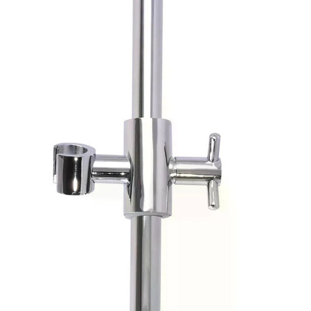 Душова стійка Globus Lux 65 см з мильницею, хром (DS-1106-CR) - зображення 4