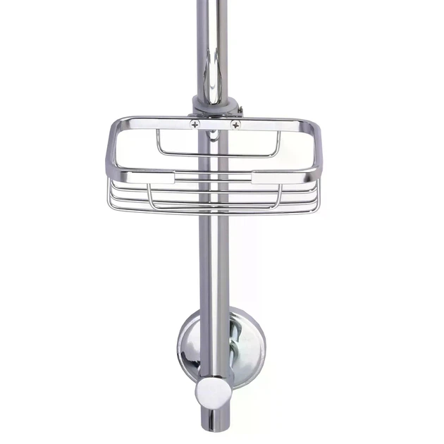 Душова стійка Globus Lux 65 см з мильницею, хром (DS-1106-CR) - зображення 5