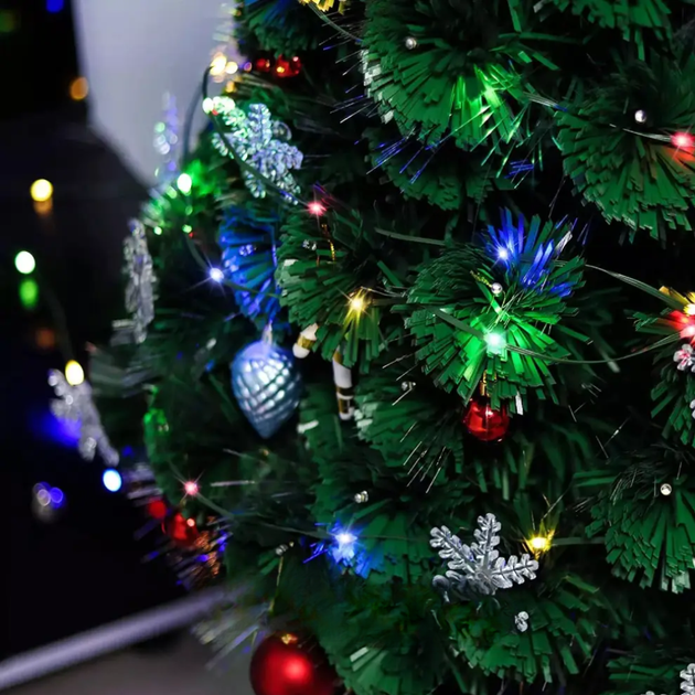 LED-гирлянда Конский Хвост 250 диодов 2,5 м RGB с пультом ДУ USB питание для декора - изображение 5