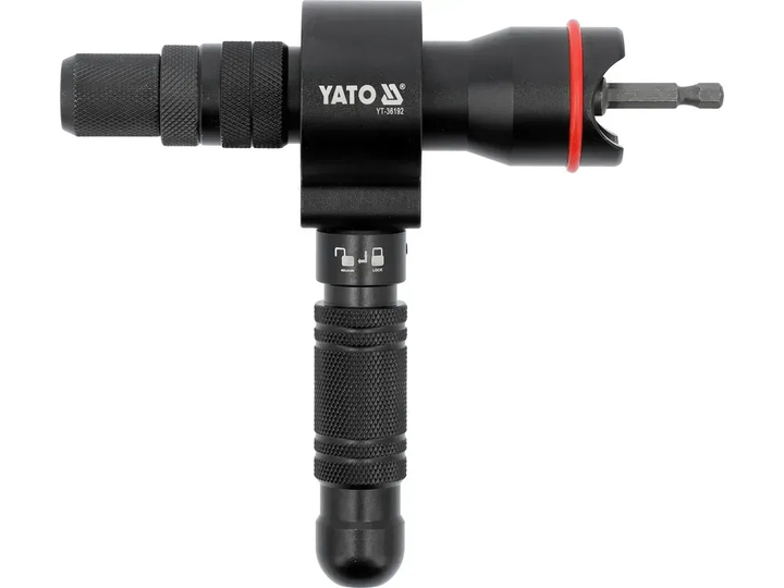 Адаптер на шурупеверт для заклепочных гаек M3-M12 YATO YT-36192 - изображение 3