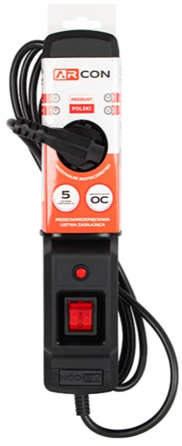 Фільтр мережевий Armac Multi M3 3 м Чорний (5904722197848) - зображення 2