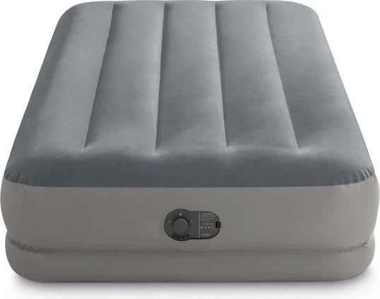 Матрац надувний одномісний INTEX із вбудованим електронасосом 191x99x30 см 64112 (6941057421971) - зображення 5