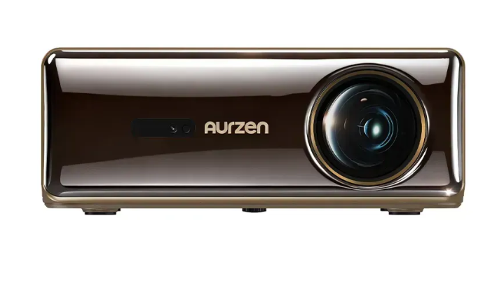 Смарт проектор Aurzen Eazze D1 Max 4k з підтримкою Google TV коричневий (EAZZED1MAX) - зображення 2