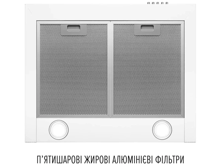 Витяжка Perfelli COSTA 6HM BIANCO - изображение 5