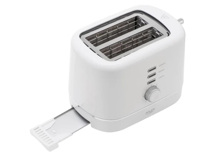 Тостер Adler AD 3224 White - зображення 4