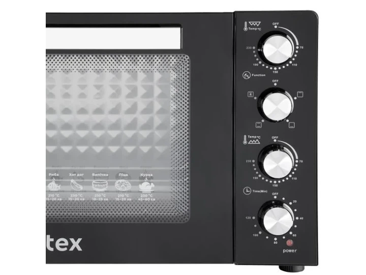 Духовка настільна Rotex ROT455-B2G - зображення 5