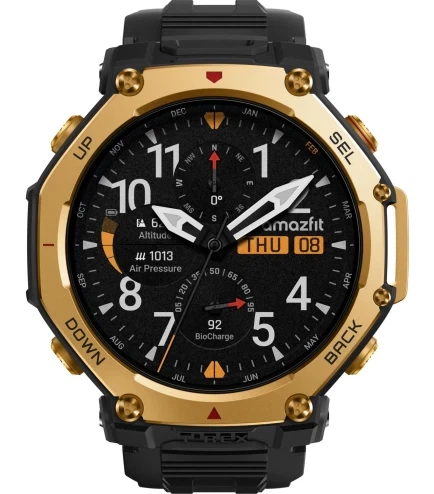 Смарт-часы Amazfit T-Rex 3 Pro Black Gold (W2444OV5N) - изображение 2