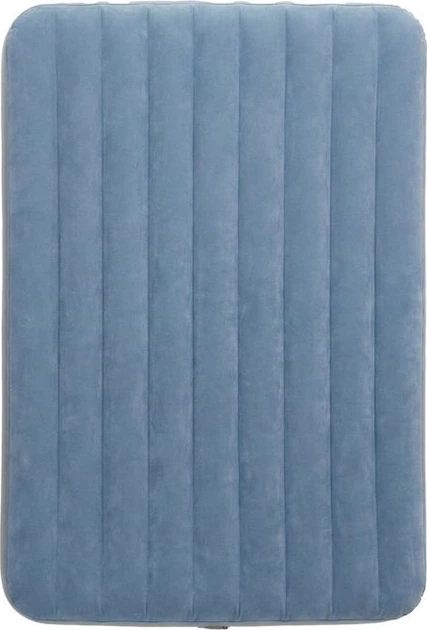 Матрац надувний двомісний Intex із вбудованим електронасосом 203x152x25 см 64189 (6941057429533) - зображення 3