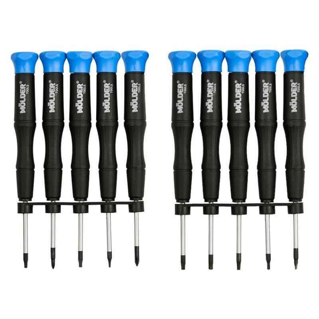 Вікрутки набір 18 одиниць CrV 6150 Molder з магнітним тримачем PH SL Torx (MT32218) - зображення 8