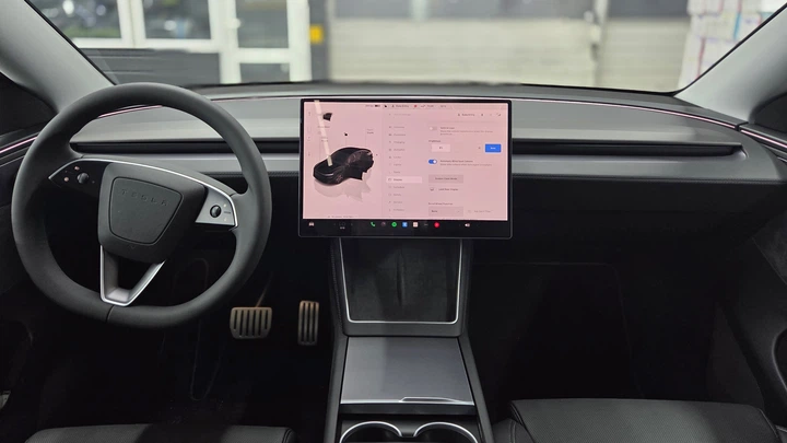 Захисне скло Pixsel на монітор TESLA MODEL Y - 16.5“ 2025 - (гібридне мат) - изображение 2