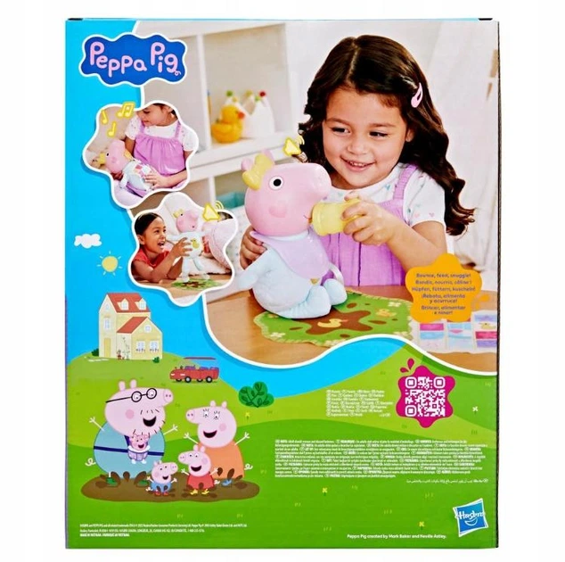 Интерактивная игрушка Свинка Пеппа Evie 28 см со звуком - изображение 5