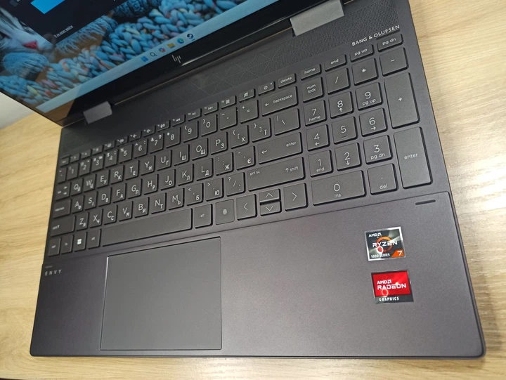 Металевий Ноутбук HP Envy x360 2в1 IPS/Ryzen 5700U 8 ядер/16gb/512gb Б.В - Б/В - зображення 11