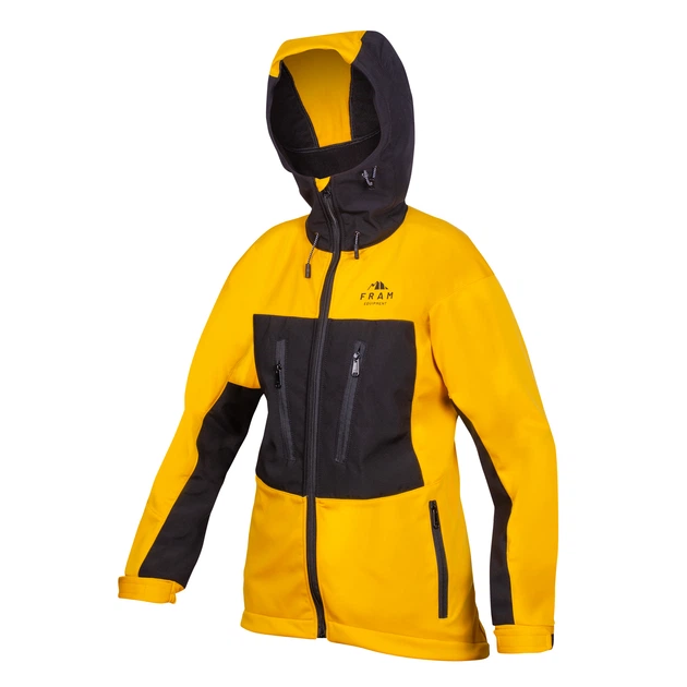 Куртка Softshell Sun lady желтый-черный XS - Фото 1 Куртка Softshell Sun lady желтый-черный XS - изображение 1