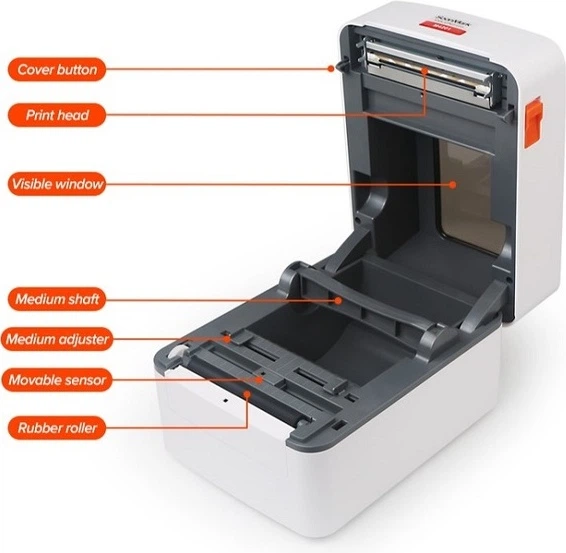 Принтер етикеток SoonMark M4201 (SMK-M4201) - зображення 3