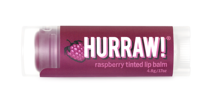 Оттеночный бальзам для губ Hurraw! Lip Balm Tinted Raspberry Малина, 4.8 грам - Фото 1 Оттеночный бальзам для губ Hurraw! Lip Balm Tinted Raspberry Малина, 4.8 грам - изображение 1