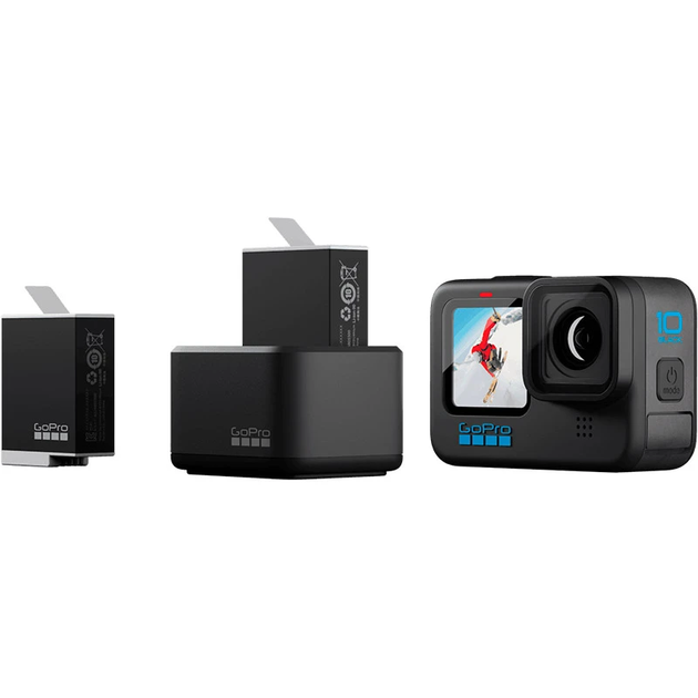 Зарядний пристрій GoPro Dual Battery Charger + 2 акумулятора Enduro 2 шт Hero 11/10/9 (ADDBD-211) [73442] - зображення 4