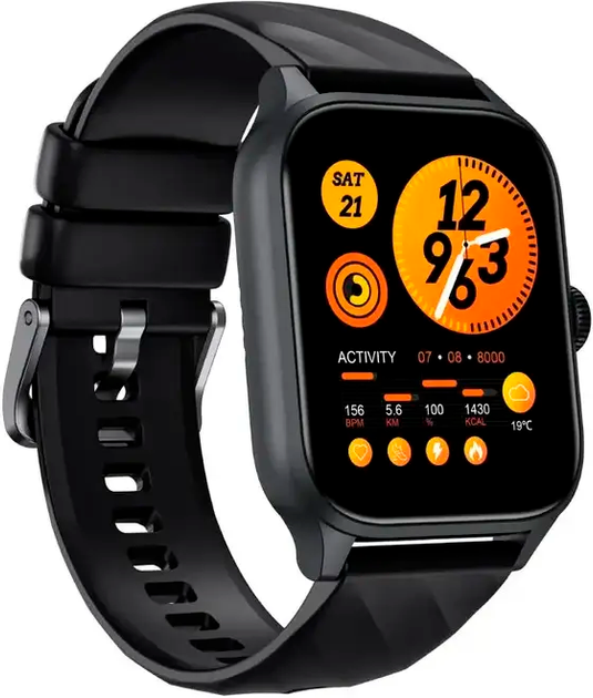 Smartwatch Weofly Active Black (WY-ACTIVE/BK) - obraz 3