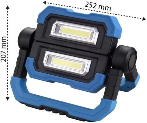 Naswietlacz LED ladowalny Xudo 2 x 5 W 1000 lm 4500 K IP54 (SP-PP300) - obraz 2