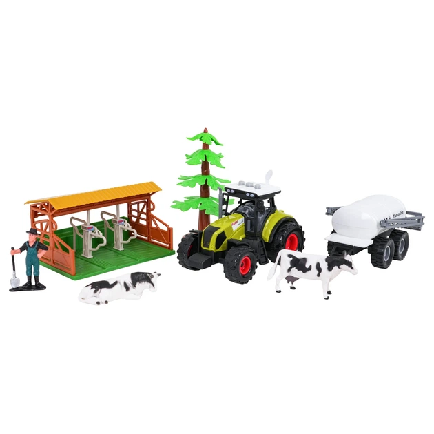 Zestaw zabawek ZAU.550-28K farmerski z traktorem (5903864975048) - obraz 3