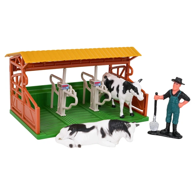 Zestaw zabawek ZAU.550-28K farmerski z traktorem (5903864975048) - obraz 4