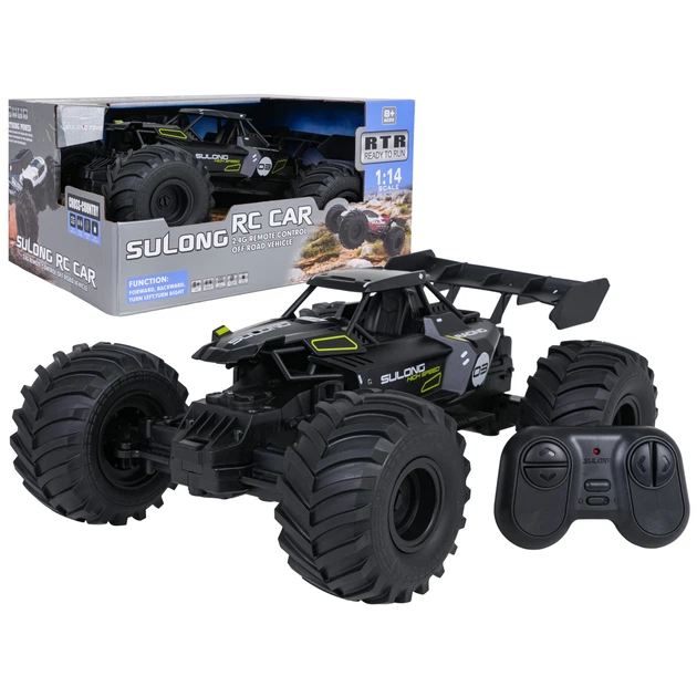 Samochód zdalnie sterowany ZRC.SL-399A Crawler RACING Czarny (5903864988871) - obraz 2