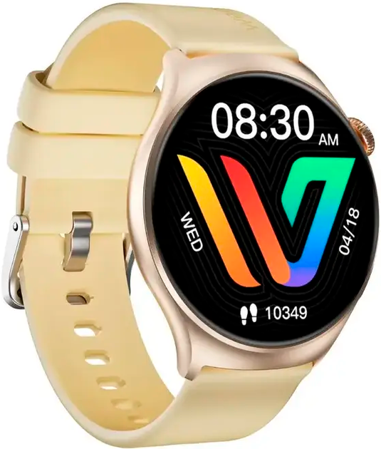 Smartwatch Weofly Curve Gold (WY-CURVE/GD) - obraz 4