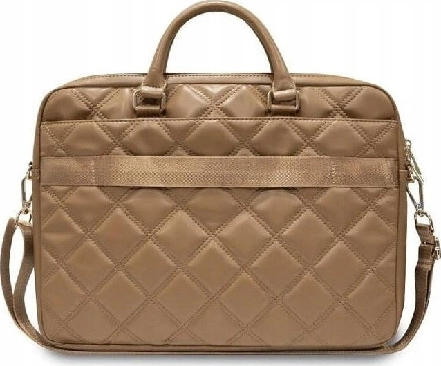 Сумка для ноутбука Guess Quilted 4G 16" Brown (GUCB15ZPSQSSGW) - зображення 3