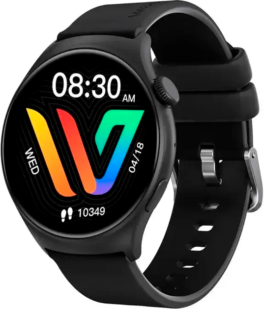 Smartwatch Weofly Curve Black (WY-CURVE/BK) - obraz 3