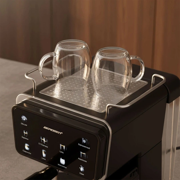 Кавоварка рожкова Berdsen BD-773 Чорна - зображення 3