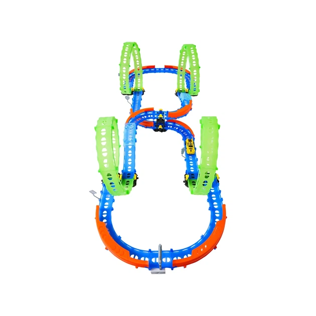 Zestaw do zabawy Ramiz ZKT.89939 Tor wyścigowy świecący w ciemności 86 elementów (5903864988963) - obraz 8