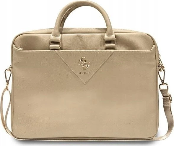 Сумка для ноутбука Guess Triangle 4G 16" Light Gold (GUCB15ZPGSTEGD) - зображення 2