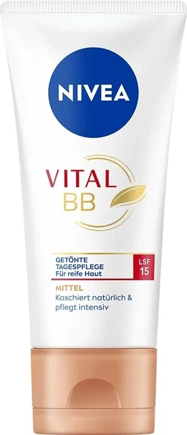 Krem BB Nivea Vital BB SPF 15 nawilżający 50 ml (4006000168234) - obraz 2